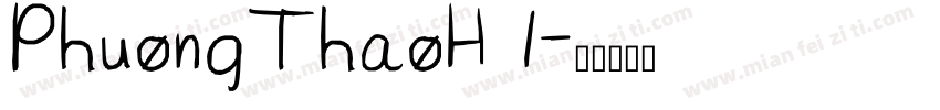 PhuongThaoH 1字体转换